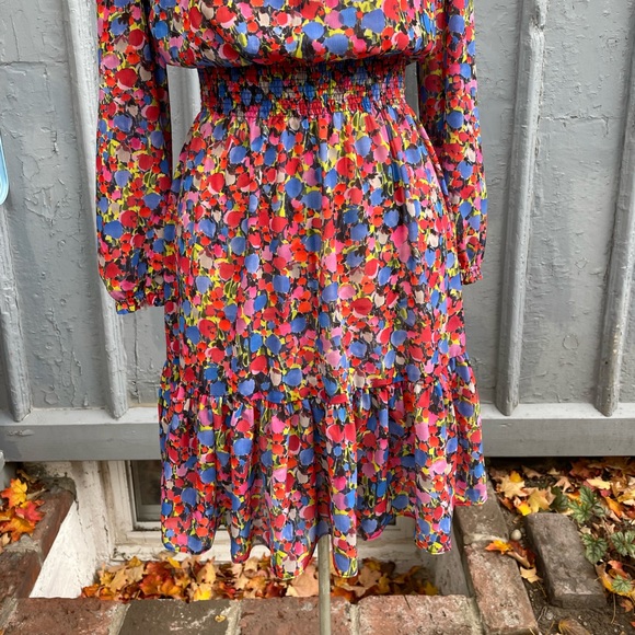 J. Crew Glendale Dress Old Floral, BNWT, size Large - Picture 6 of 16